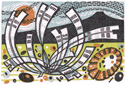 Angie Lewin - Seaweed Buried Shell