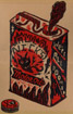 Jonny Hannah - Nick's Motor Oil - screen print